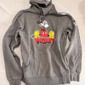 Disney Mickey Mouse Gray Graphic Hoodie